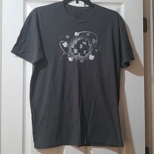 Protons and mewtons t shirt